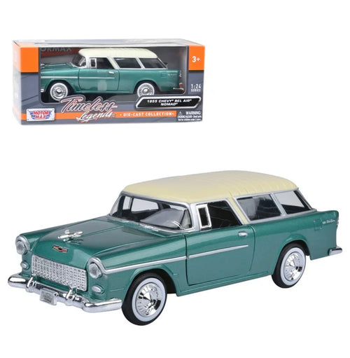 Chevy Nomad 1955 1:24 diecast toy car main product photo
