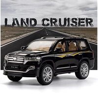 Toyota Land Cruiser 1:24 diecast toy car rear angle view