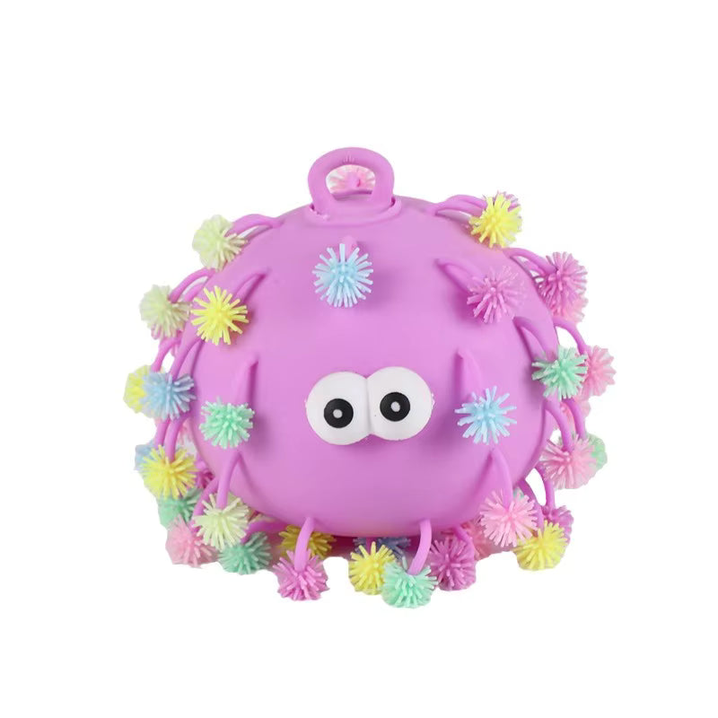 Light-Up Rubber Sensory Puffer Ball product image 1