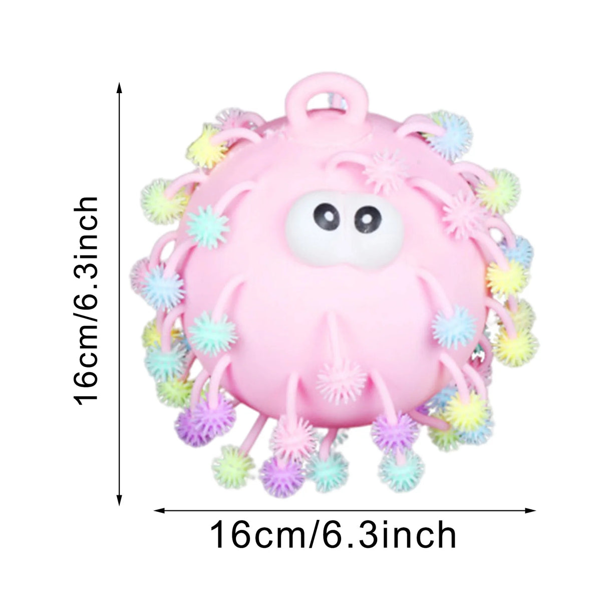 Light-Up Rubber Sensory Puffer Ball product image 6