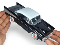 Chevrolet Bel Air 1:24 diecast toy car rear angle view