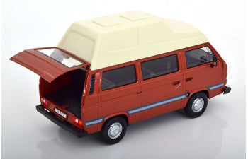 Volkswagen Type 2 Camper Van 1:24 diecast toy car rear angle view