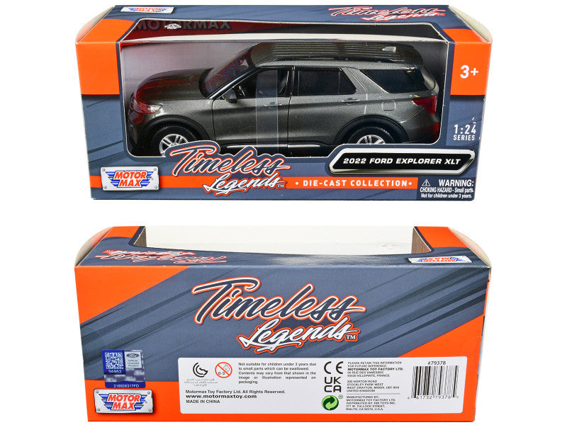 Ford Explorer XLT 1:24 diecast toy car front angle view