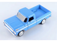 Ford F-100 Bumpside Pickup 1:24 diecast toy car side view