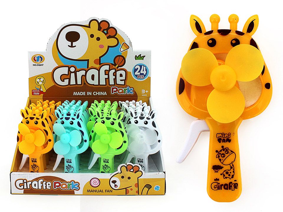 Manual Friction Giraffe Hand Fan product image 5