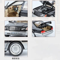 Mercedes-Maybach S-Class 1:24 diecast toy car side view