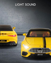 Mercedes-AMG SL63 1:24 diecast toy car wheel detail