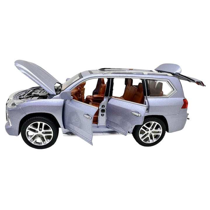 Lexus LX570 1:24 diecast toy car interior detail