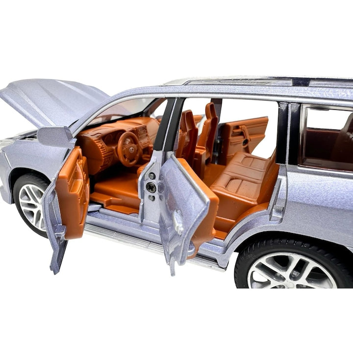 Lexus LX570 1:24 diecast toy car top view