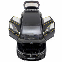 BMW XM 1:24 diecast toy car display detail