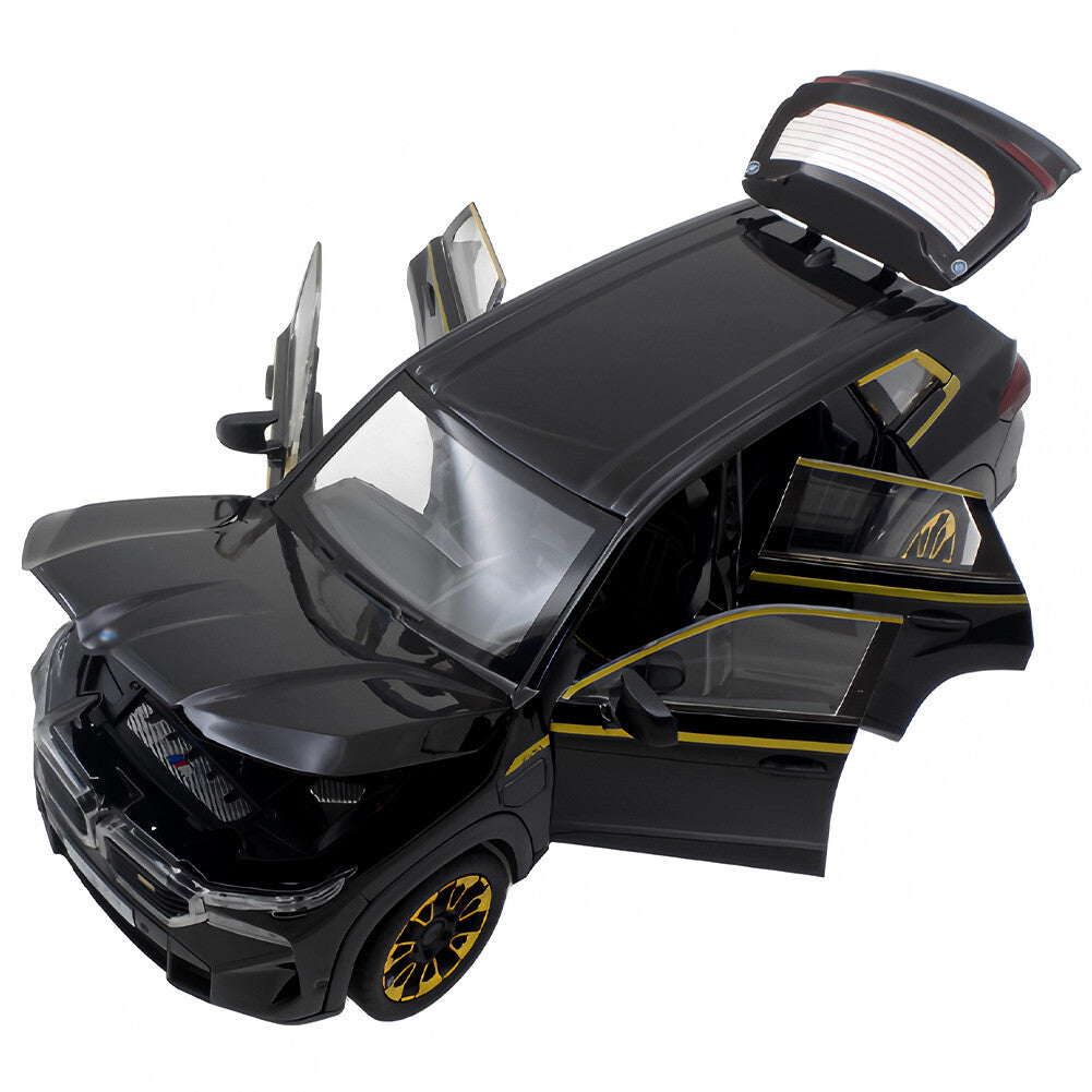 BMW XM 1:24 diecast toy car packaging view