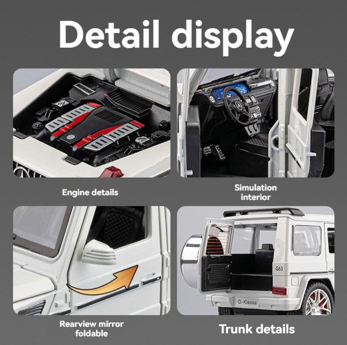 Mercedes-Benz AMG G63 RC Car 1:24 product image 5