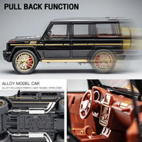Mercedes-AMG G63 1:24 diecast toy car rear angle view