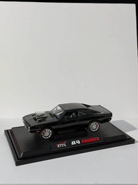 Dodge Charger 1:24 diecast toy car packaging view