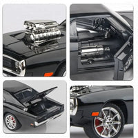 Dodge Charger 1:24 diecast toy car side view