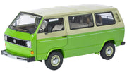 Volkswagen Type 2 Camper Van 1:24 diecast toy car front angle view