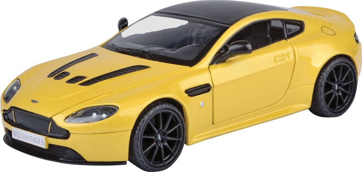 Aston Martin V12 Vantage S 1:24 diecast toy car side view
