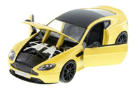 Aston Martin V12 Vantage S 1:24 diecast toy car top view