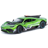 Mercedes-AMG ONE 1:24 diecast toy car side view