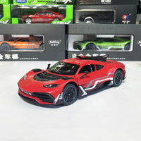 Mercedes-AMG ONE 1:24 diecast toy car top view