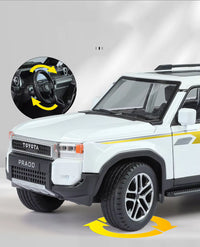 Toyota Land Cruiser Prado LC250 1:24 diecast toy car display detail
