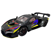 McLaren Senna GTR 1:24 diecast toy car interior detail
