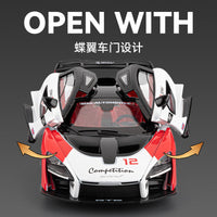 McLaren Senna GTR 1:24 diecast toy car product detail view