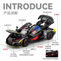 McLaren Senna GTR 1:24 diecast toy car product detail view