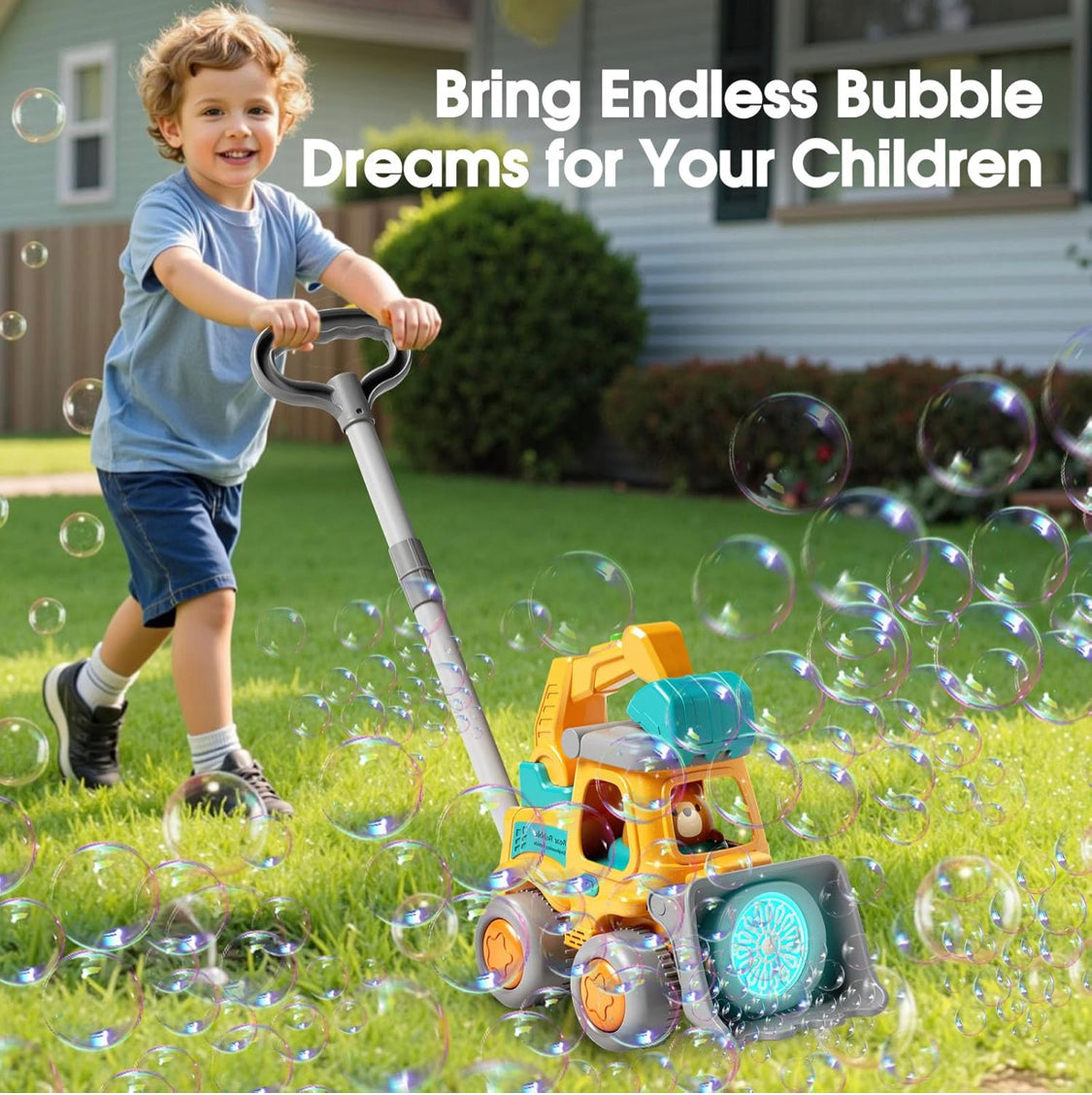 Vehicle Bubble Lawn Mower product image 6