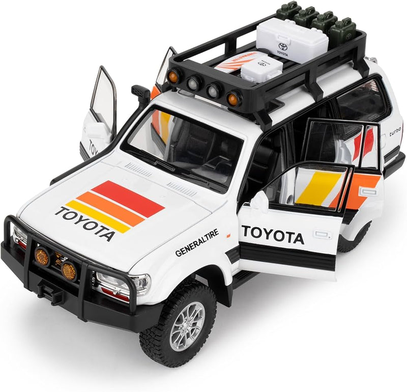 Toyota Land Cruiser LC80 1:24 diecast toy car main product photo