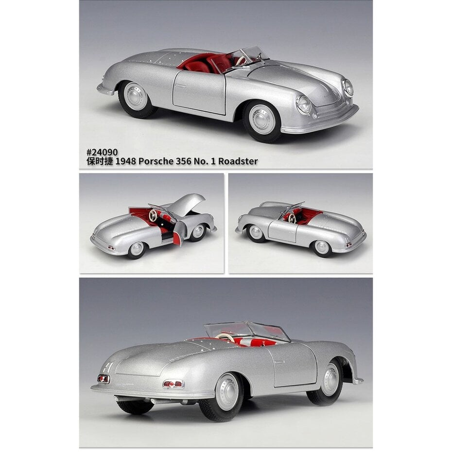 Porsche 356 No. 1 Roadster 1:24 Diecast Toy Car product image 6