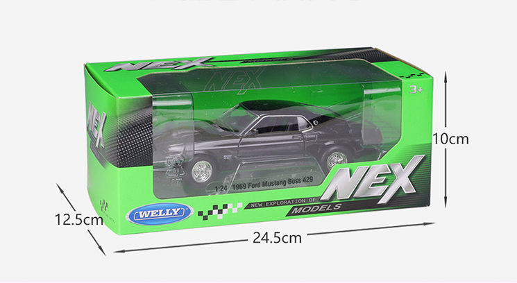 Ford Mustang Boss 429 1969 1:24 Diecast Toy Car product image 4
