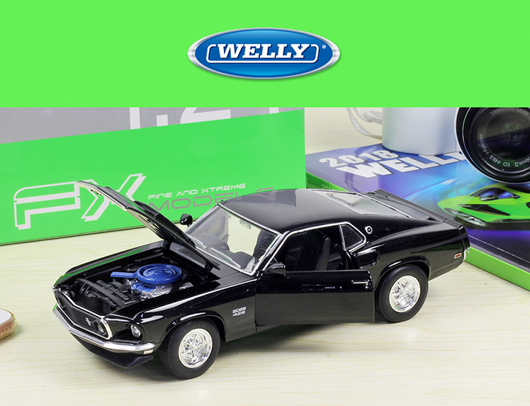 Ford Mustang Boss 429 1969 1:24 Diecast Toy Car product image 6