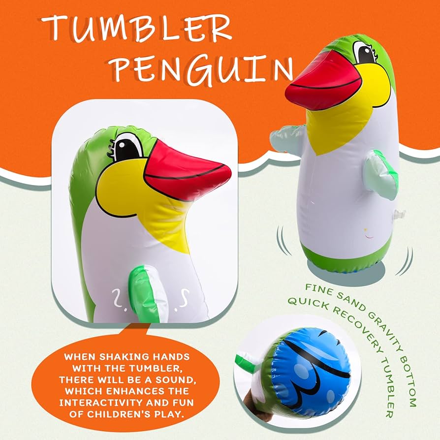 Inflatable Penguin Tumbler product image 4