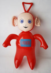 Rare 90's Colorful Character Inflatable 18" Figure