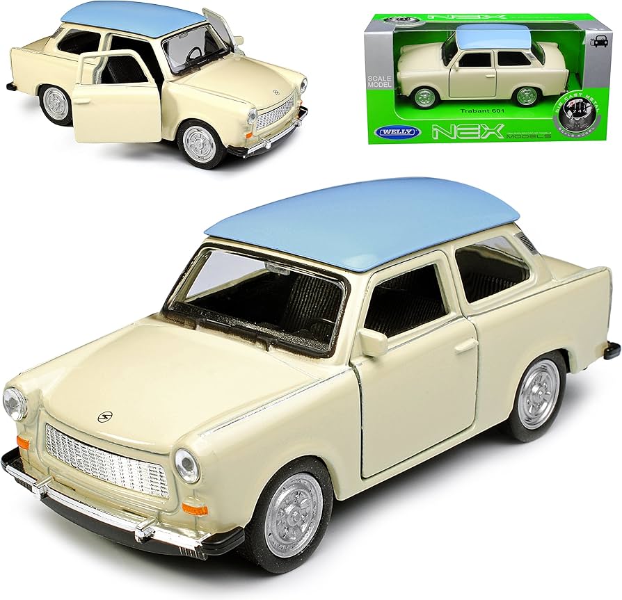 Trabant 601 (Trabbi) 1:24 Diecast Toy Car product image 2