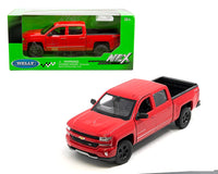 Chevrolet Silverado Red 1:24 Diecast Toy Truck product image 2