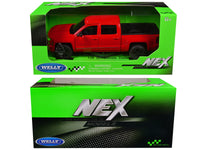 Chevrolet Silverado Red 1:24 Diecast Toy Truck product image 5