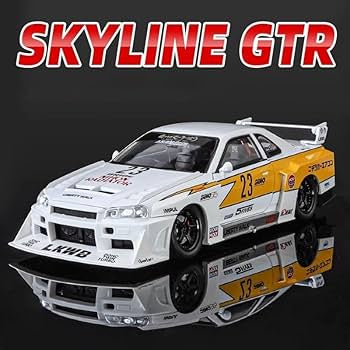 GT-R Skyline Die-Cast Model 1:24 image 5