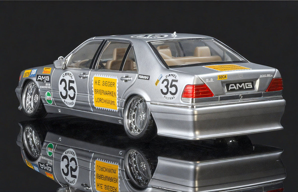 Mercedes-Benz W140 S320 Modified Edition 1:24 Die-Cast Model image 9