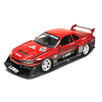 Nissan Skyline LBWK GT-R R34 1:24 Die-Cast Model image 1