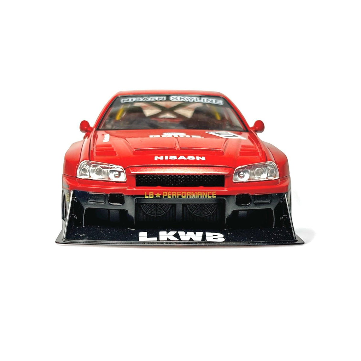 Nissan Skyline LBWK GT-R R34 1:24 Die-Cast Model image 2
