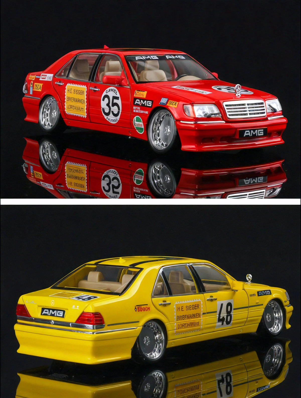 Mercedes-Benz W140 S320 Modified Edition 1:24 Die-Cast Model image 5