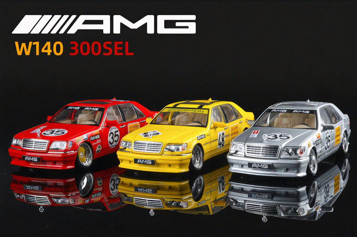 Mercedes-Benz W140 S320 Modified Edition 1:24 Die-Cast Model image 13