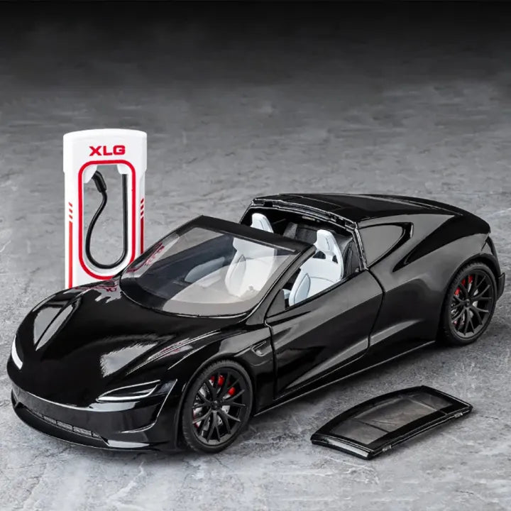 Tesla Roadster 1:24 Diecast Toy Car product image 7