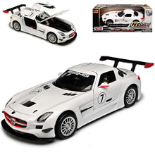 سيارة لعبة مصبوبة من مرسيدس-بنز SLS AMG GT3 بمقياس 1:24