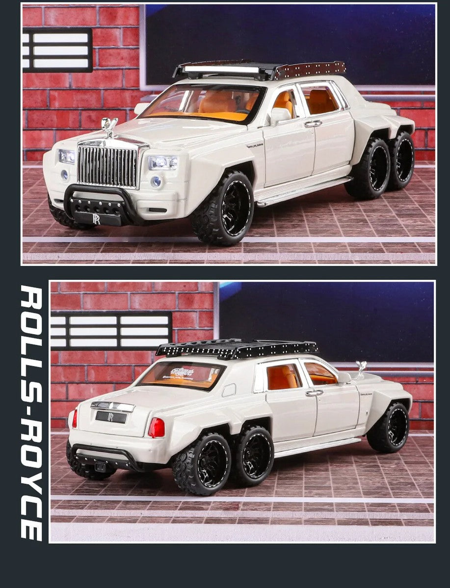 Rolls-Royce Phantom 6x6 1:24 Diecast Toy Truck product image 4