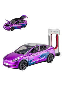 Tesla Model Y 1:24 Diecast Toy Car product image 2