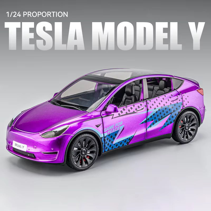 Tesla Model Y 1:24 Diecast Toy Car product image 5