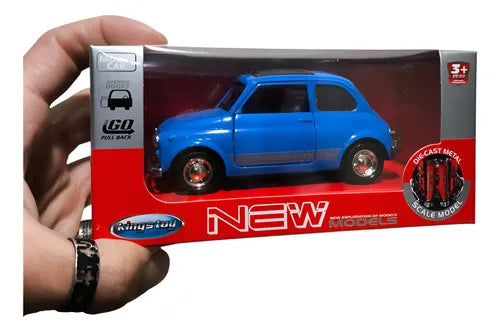 1968 Fiat 500L 1:24 Scale Die-Cast Model image 5